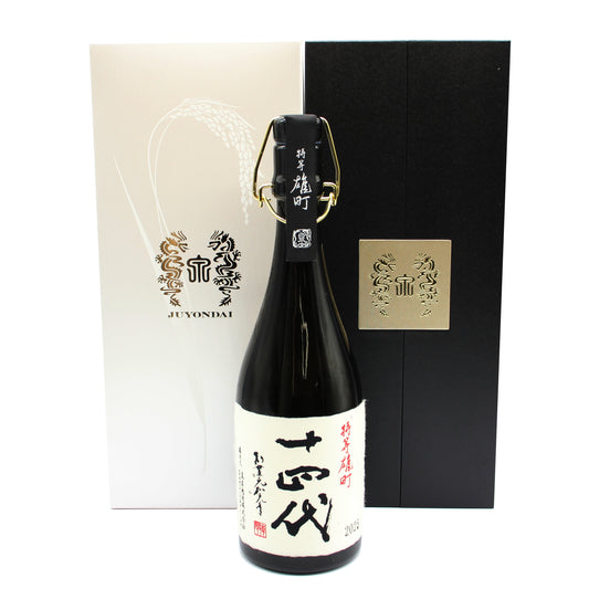 高木酒造 十四代 特等雄町 雫取り斗瓶囲い大極上諸白酒 日本酒 生詰 15％ 720ml 箱付き（2025年製造）