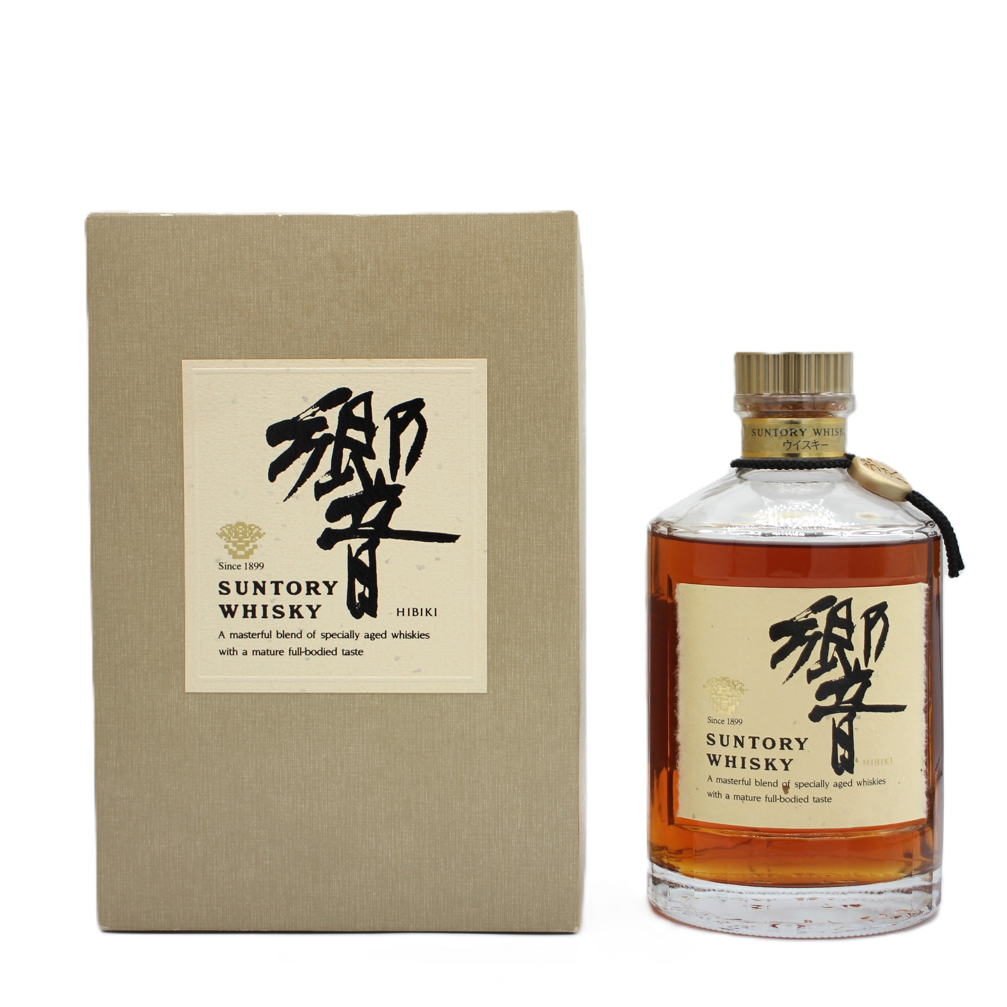 サントリー ウイスキー 響 旧ラベル 裏ゴールド 金キャップ 金花 43