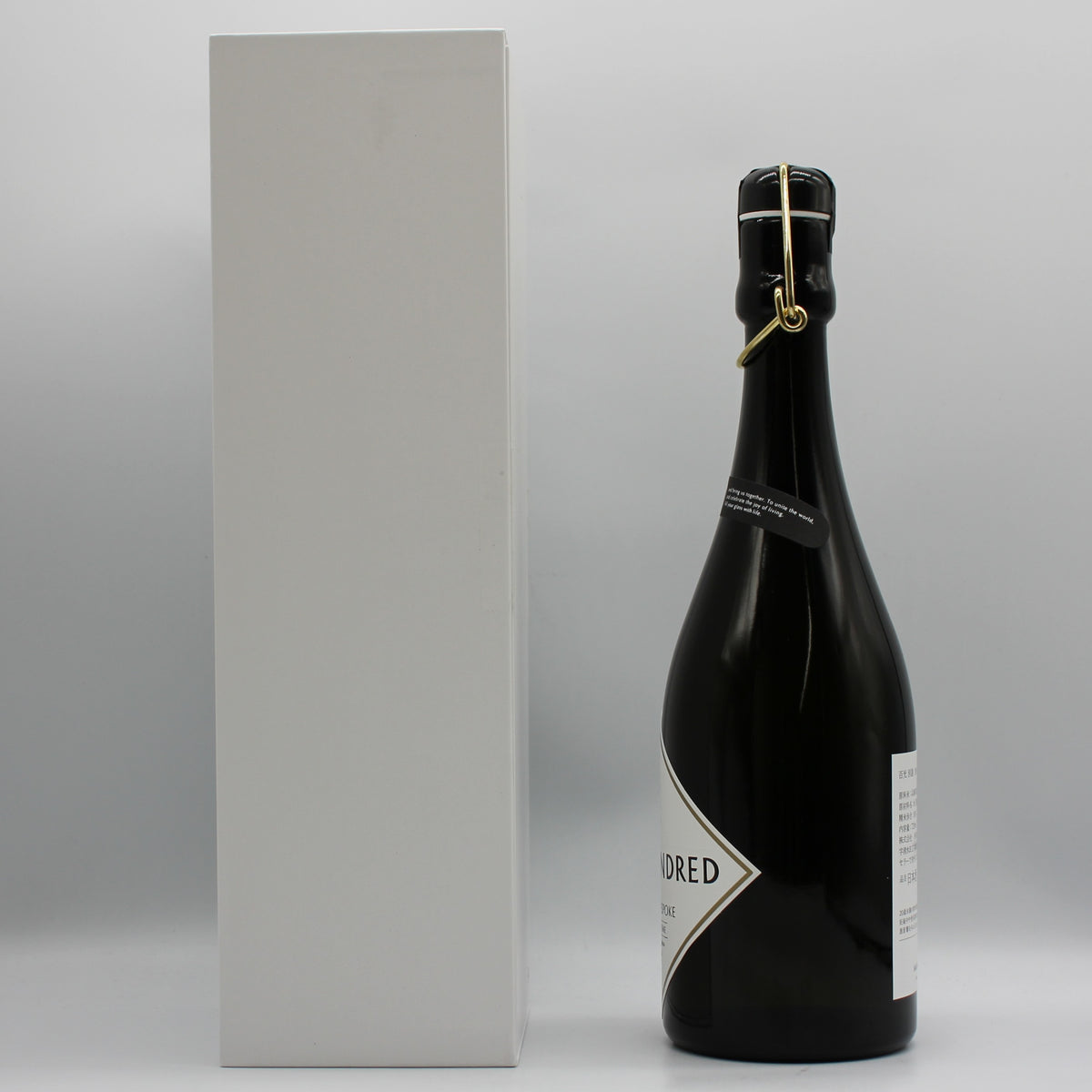 楯の川酒造 SAKE HUNDRED 百光 BYAKKO BESPOKE 別誂 クリスタルライン CRYSTALLINE SAKE 日本酒 15％ 720ml 箱付き ※難有
