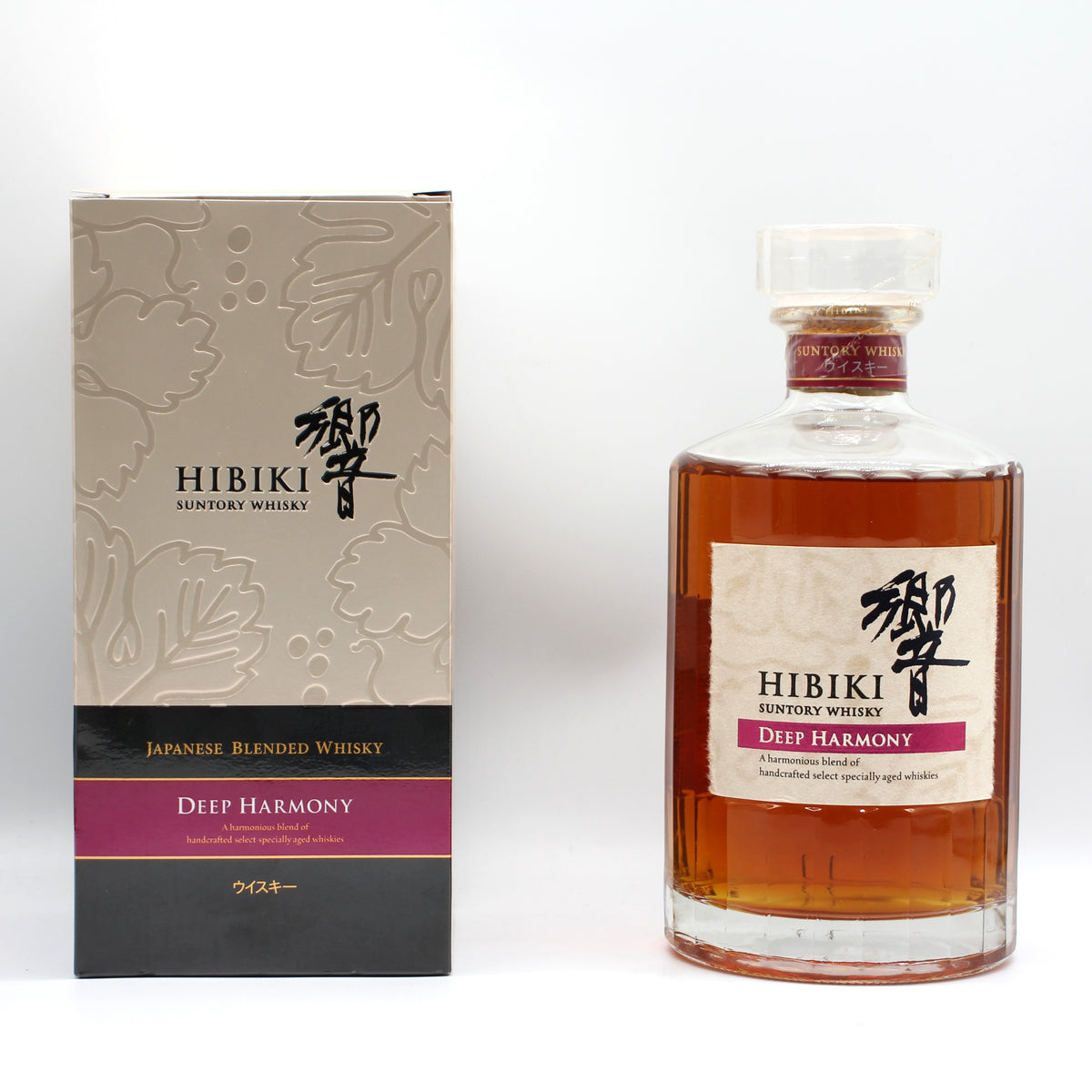 サントリー ウイスキー 響  ディープハーモニー DEEP HARMONY 43% 700ml 箱付き