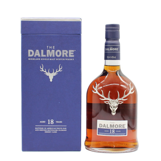 DALMORE ダルモア 18年 ハイランド シングルモルト スコッチ ウイスキー 43% 700ml 箱付き