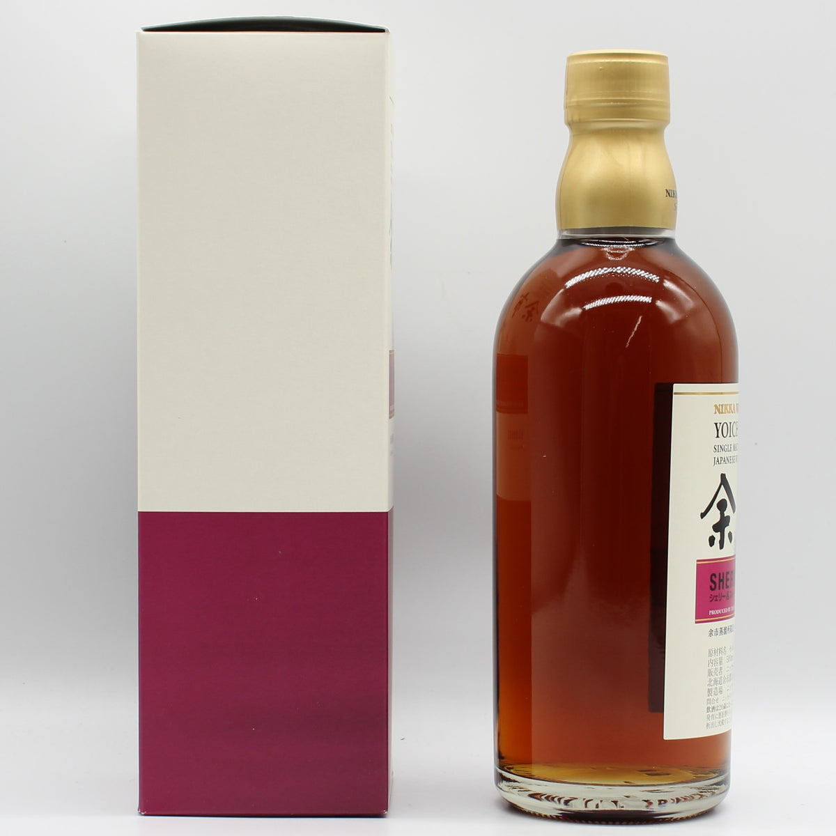 ニッカ ウイスキー シングルモルト 余市 シェリー＆スイート 55% 500ml 箱付き ※