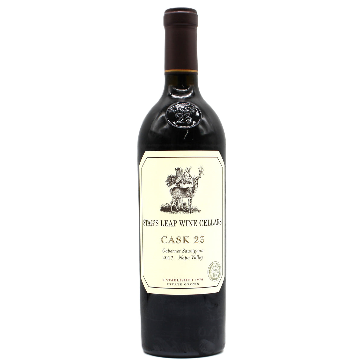スタッグス・リープ・ワイン・セラーズ カスク 23 カベルネ・ソーヴィニヨン 2017 赤ワイン 14.5% 750ml 箱無し （ Stag's Leap Wine Cellars CASK 23 2017 ）