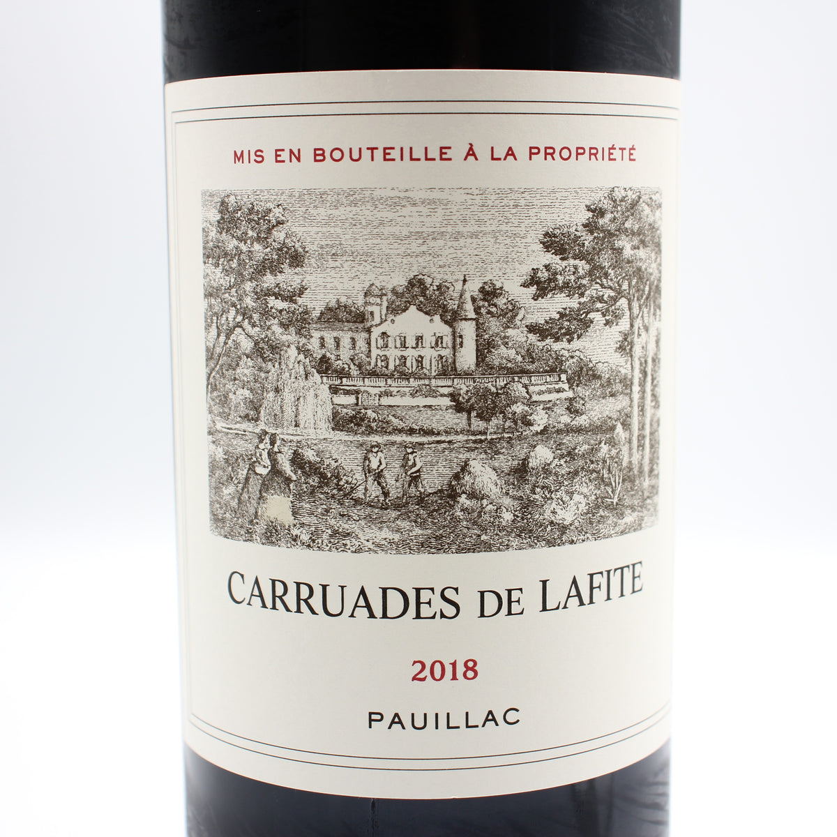 シャトー・フィット・ロートシルト・カリュアド・ド・ラフィット 2018 ポーイヤック 赤ワイン 13.5% 750ml 箱無し (Chateau Lafite Rothschild Carruades de Lafite Pauillac 2018)