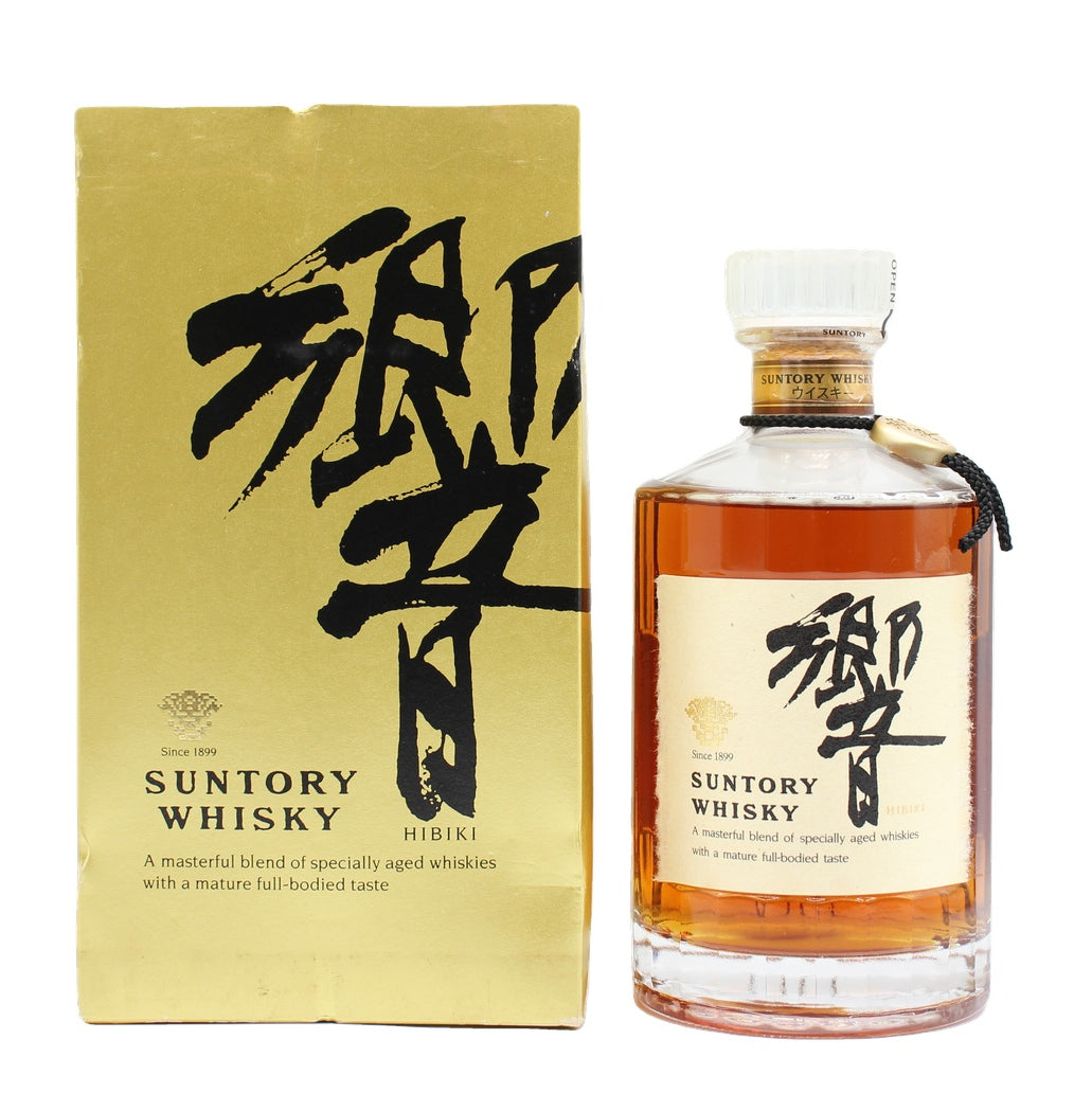 サントリー ウイスキー 響 旧ラベル クリアキャップ 43% 700ml 箱付き (3)