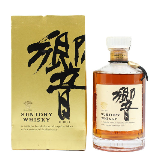 サントリー ウイスキー 響 旧ラベル クリアキャップ 43% 700ml 箱付き (3)
