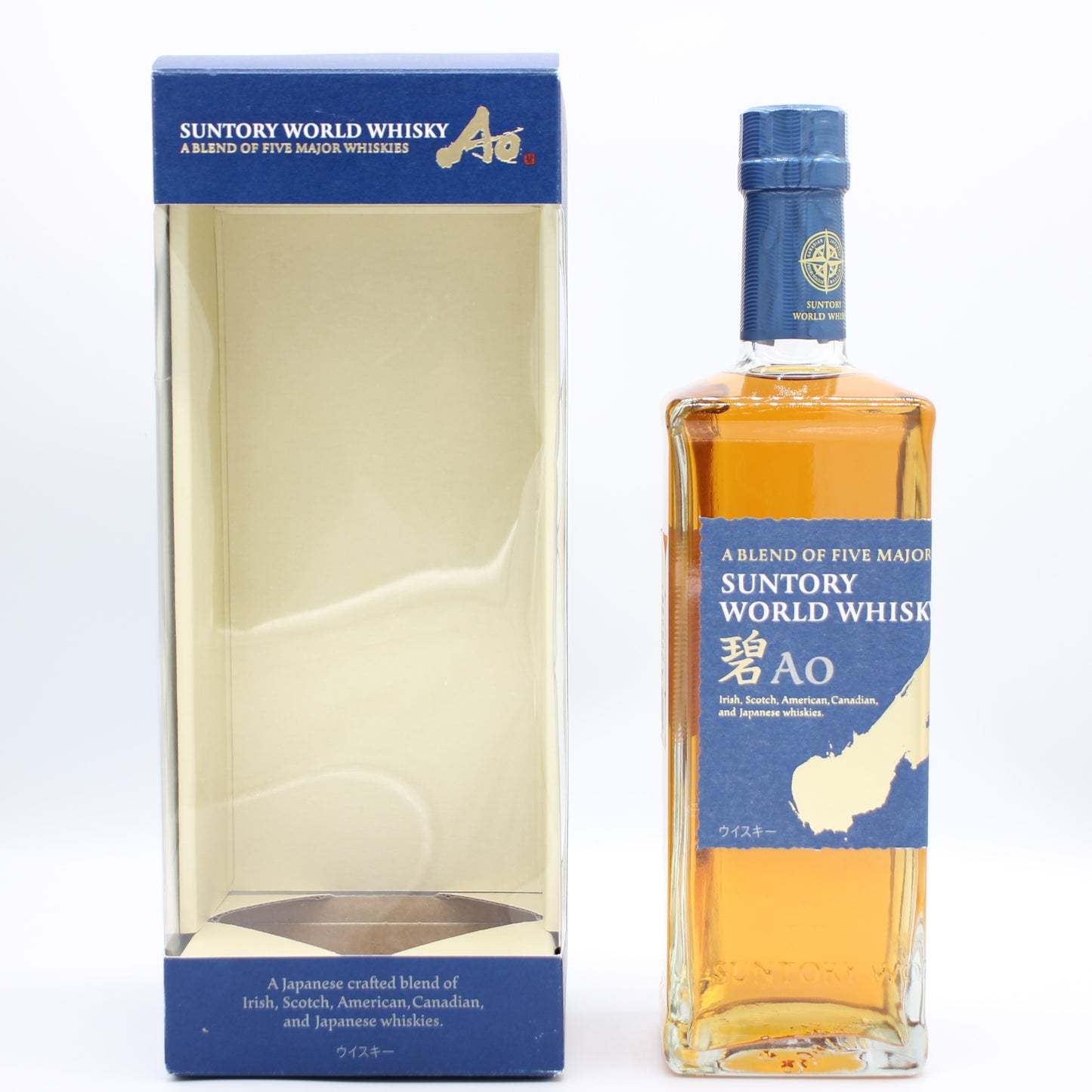 サントリー ワールドウイスキー 碧 Ao 43％ 700ml ギフトボックス付き