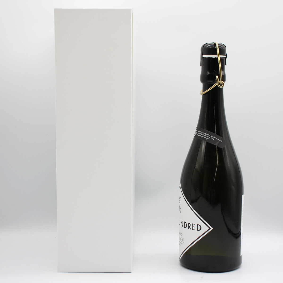 楯の川酒造 SAKE HUNDRED 百光 BYAKKO クリスタルライン CRYSTALLINE SAKE 日本酒 15％ 720ml 箱付き ※難有