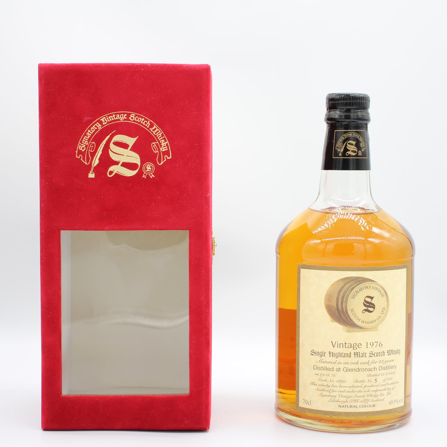 Signatory Vintage シグナトリー ビンテージ 1976 シングル ハイランド モルト スコッチ ウイスキー 23年 49.9％ 700ml 箱付き