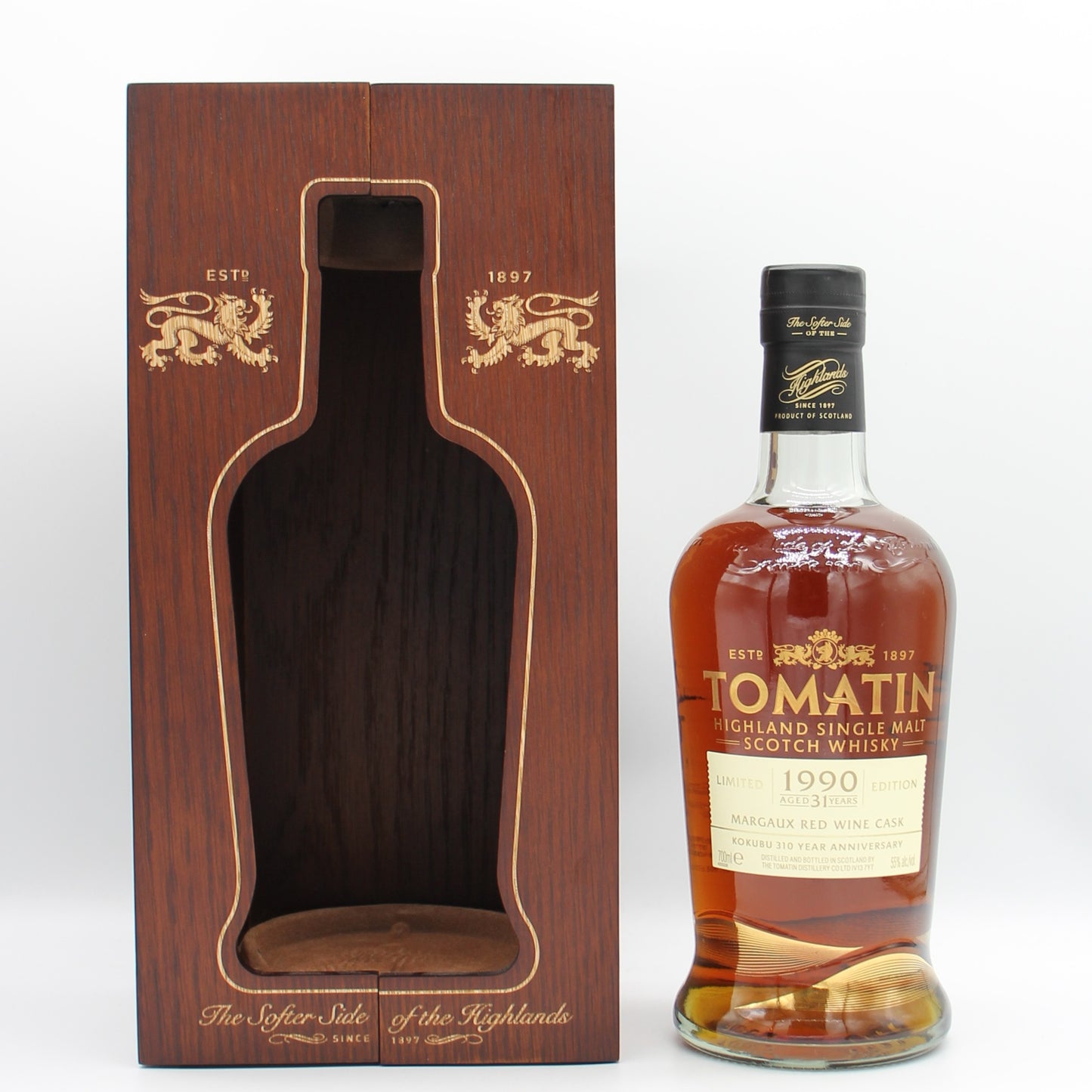 TOMATIN トマーティン 31年 マルゴー レッド ワイン カスク フィニッシュ 1990 ハイランド シングルモルト スコッチ ウイスキー 55% 700ml 箱付き