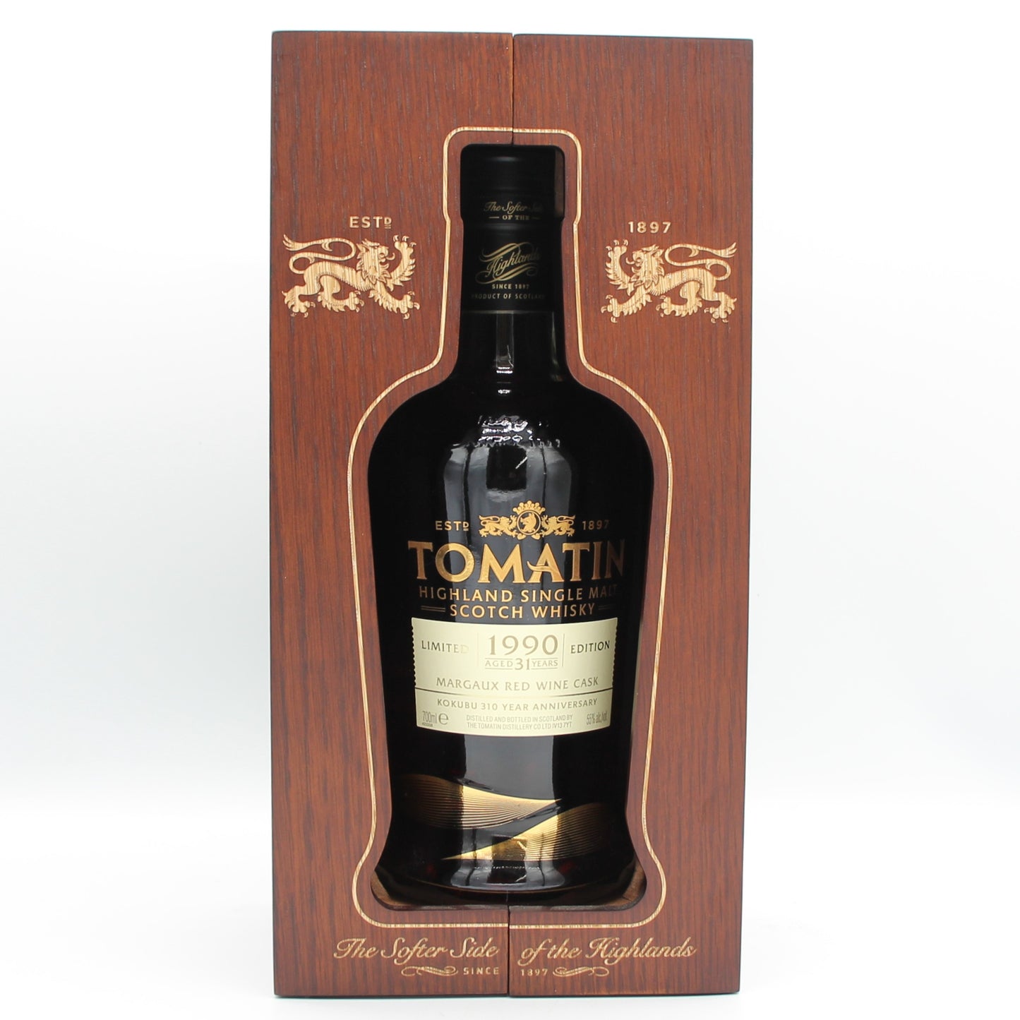 TOMATIN トマーティン 31年 マルゴー レッド ワイン カスク フィニッシュ 1990 ハイランド シングルモルト スコッチ ウイスキー 55% 700ml 箱付き