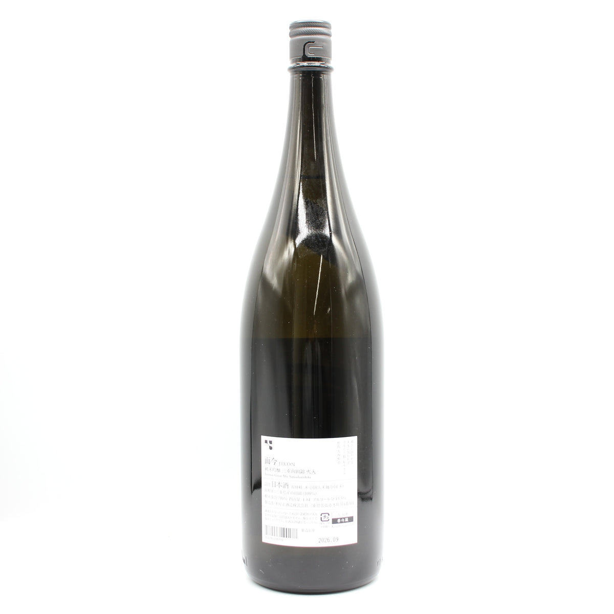 木屋正酒造 而今 じこん 純米吟醸 三重山田錦 火入 2025 日本酒 15.5％ 1800ml 箱無し（2026年9月製造）