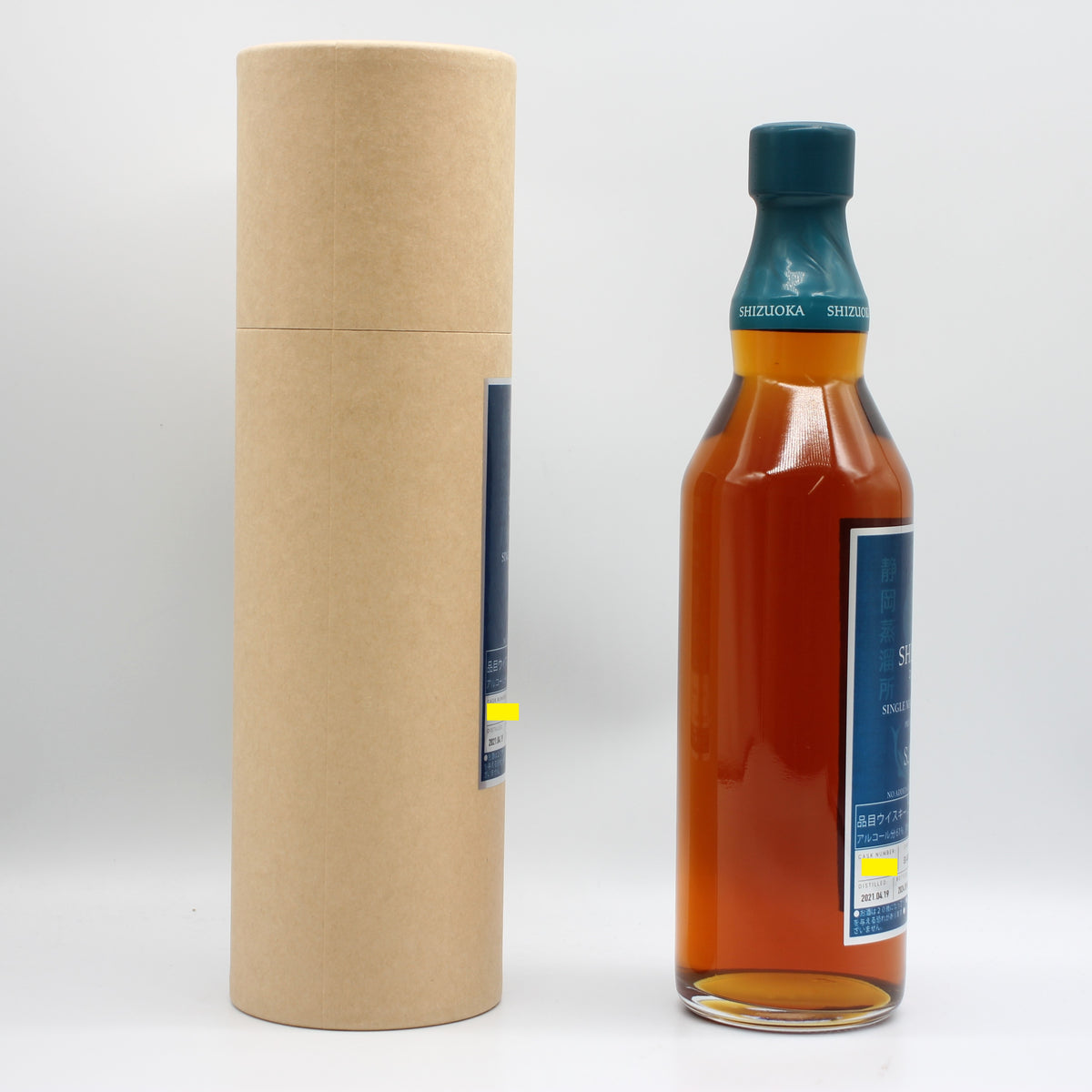 静岡蒸溜所 シングルモルト ジャパニーズ ウイスキー EX-BOURBON NON-PEAT S.K CASK 61.4% 500ml 箱付き