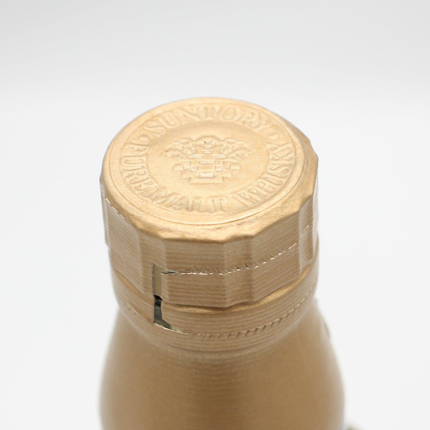 サントリー ピュアモルト ウイスキー 山崎 10年 グリーンラベル 金花 40% 700ml 箱無し （2）