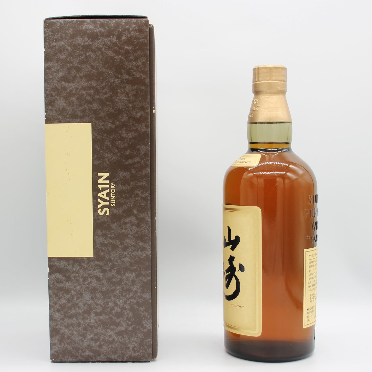サントリー ピュアモルト ウイスキー 山崎12年 旧ボトル 金花 43% 750ml 箱付き（6）