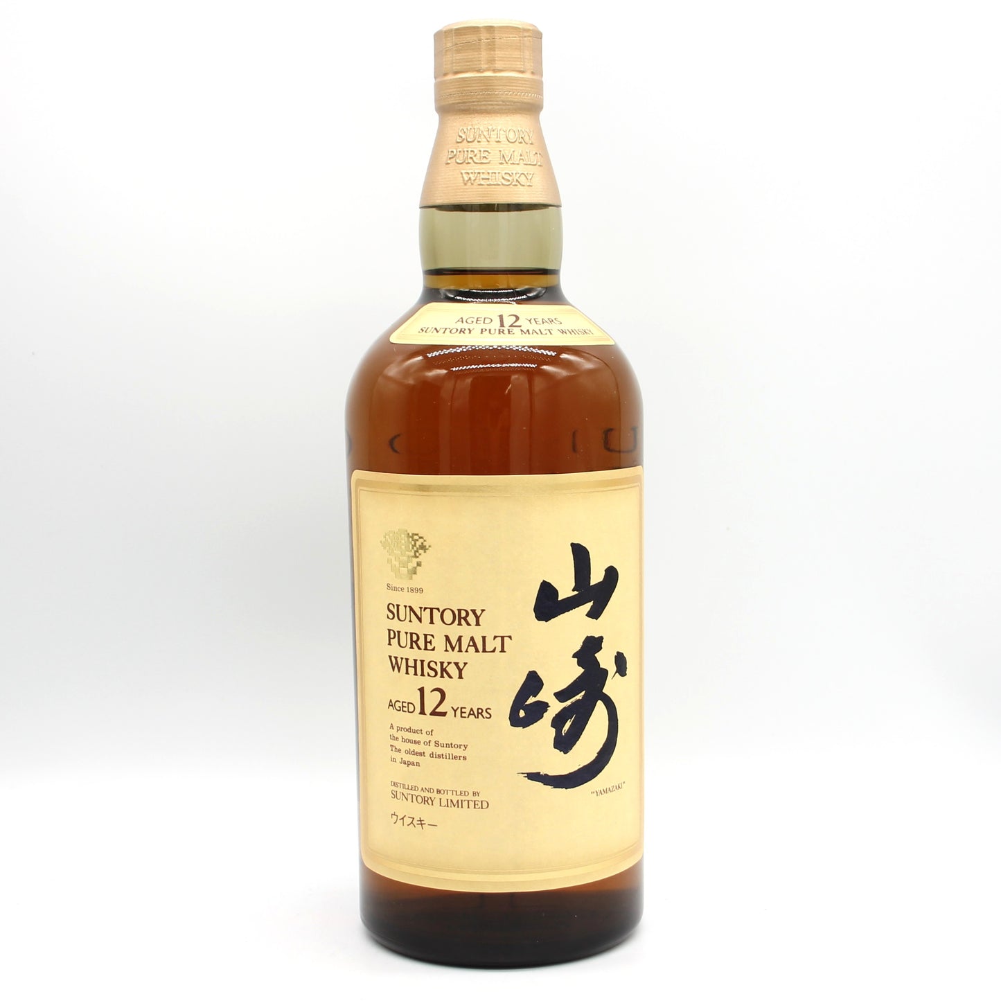 サントリー ピュアモルト ウイスキー 山崎12年 旧ボトル 金花 43% 750ml 箱付き（6）