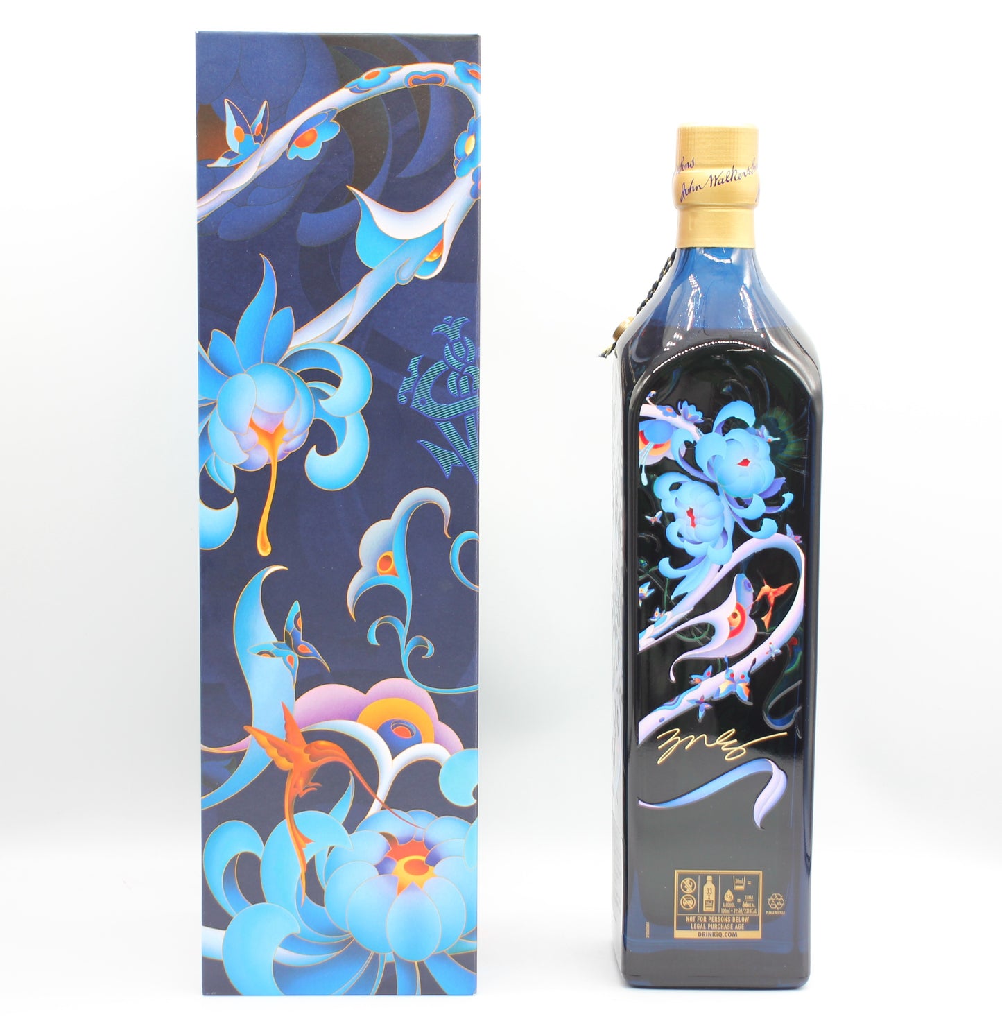 ジョニーウォーカー ブルーラベル イヤー オブ ザ  ドラゴン 2024年 辰年 JAMES JEAN ブレンデッド スコッチ ウイスキー 40% 1000ml 箱付き