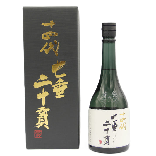 高木酒造 十四代 七垂二十貫 純米大吟醸 日本酒 生詰 15％ 720ml 箱付き（2025年製造）