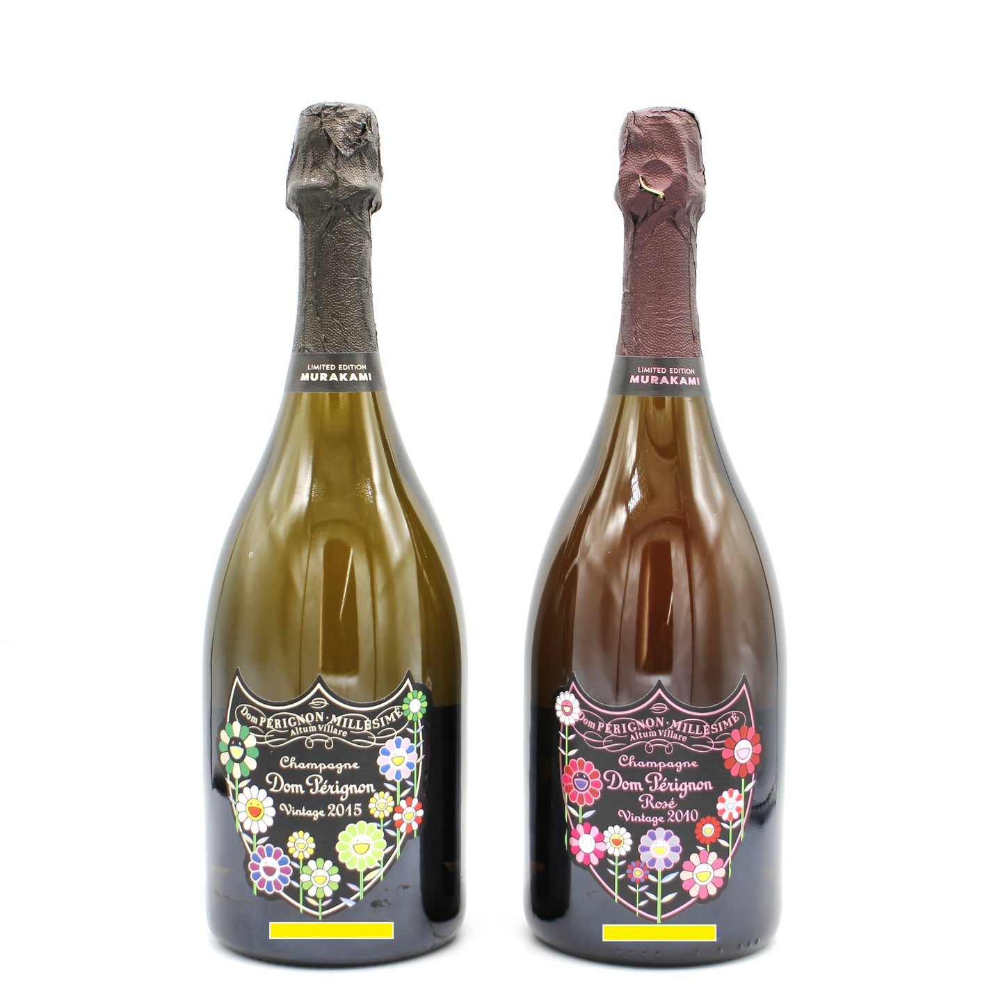 ドン・ペリニヨン・ヴィンテージ Dom Perignon Vintage 2010 2015 村上隆限定 12.5％ 750ml ギフトボックス・紙袋付き 2本セット