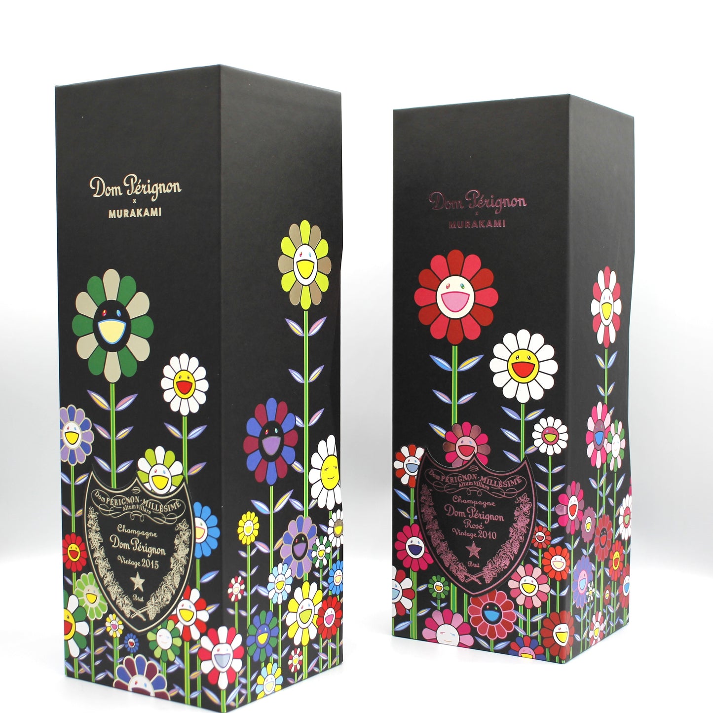 ドン・ペリニヨン・ヴィンテージ Dom Perignon Vintage 2010 2015 村上隆限定 12.5％ 750ml ギフトボックス・紙袋付き 2本セット