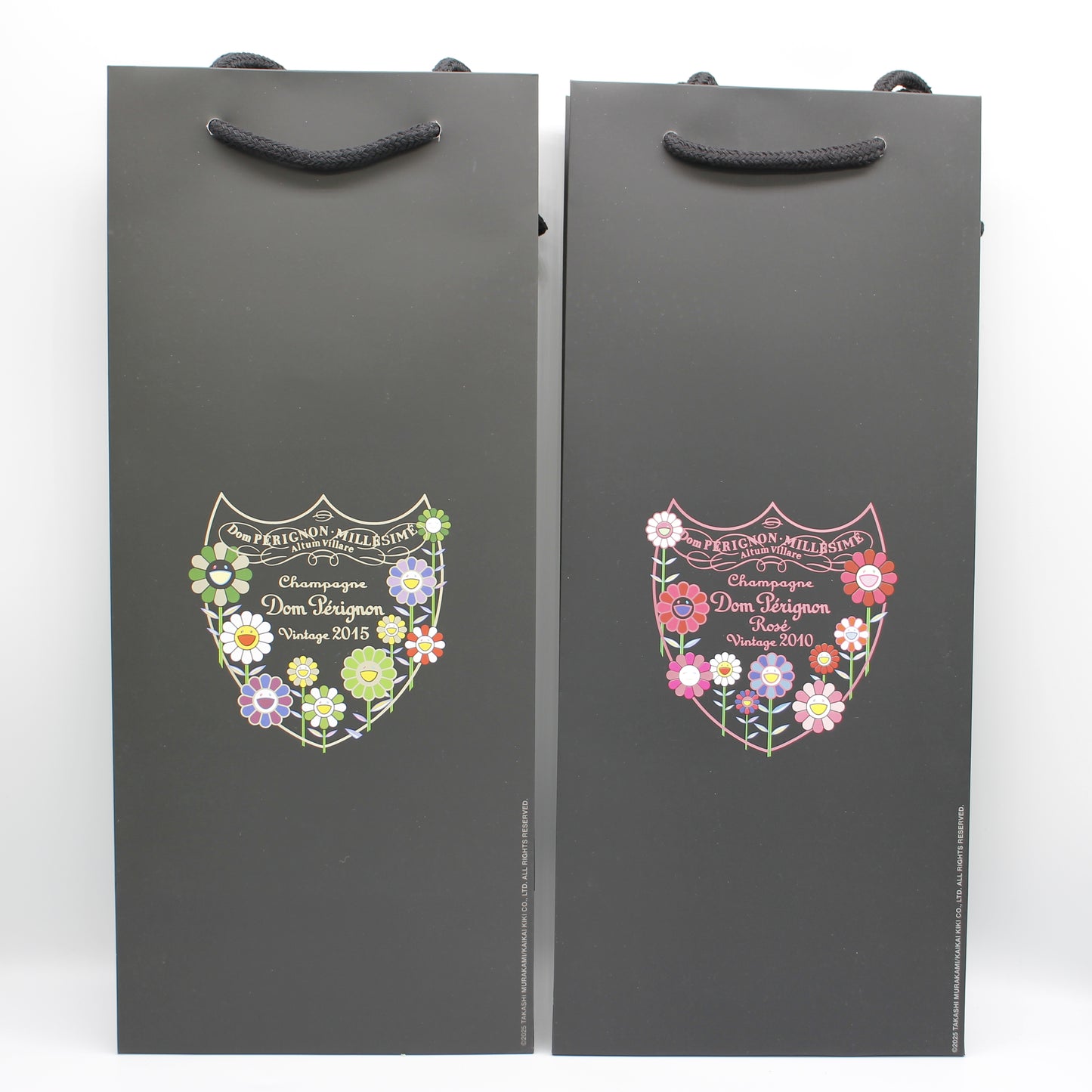 ドン・ペリニヨン・ヴィンテージ Dom Perignon Vintage 2010 2015 村上隆限定 12.5％ 750ml ギフトボックス・紙袋付き 2本セット