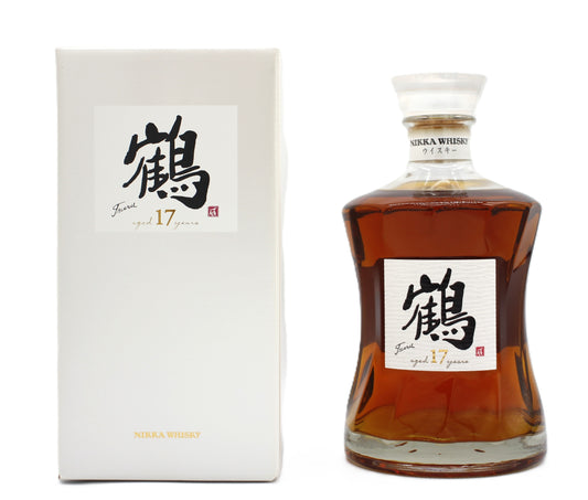 ニッカ ウイスキー 鶴 17年 43% 700ml 箱付き