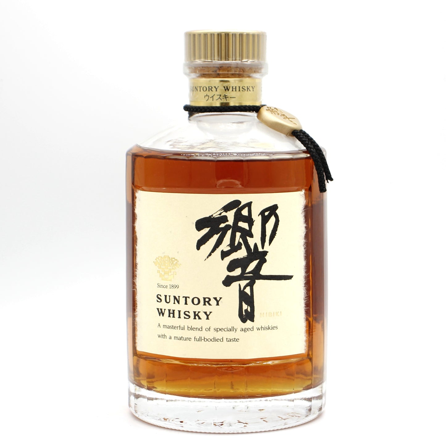 サントリー ウイスキー 響 旧ラベル 裏ゴールド 金キャップ 金花 43% 750ml 箱無し