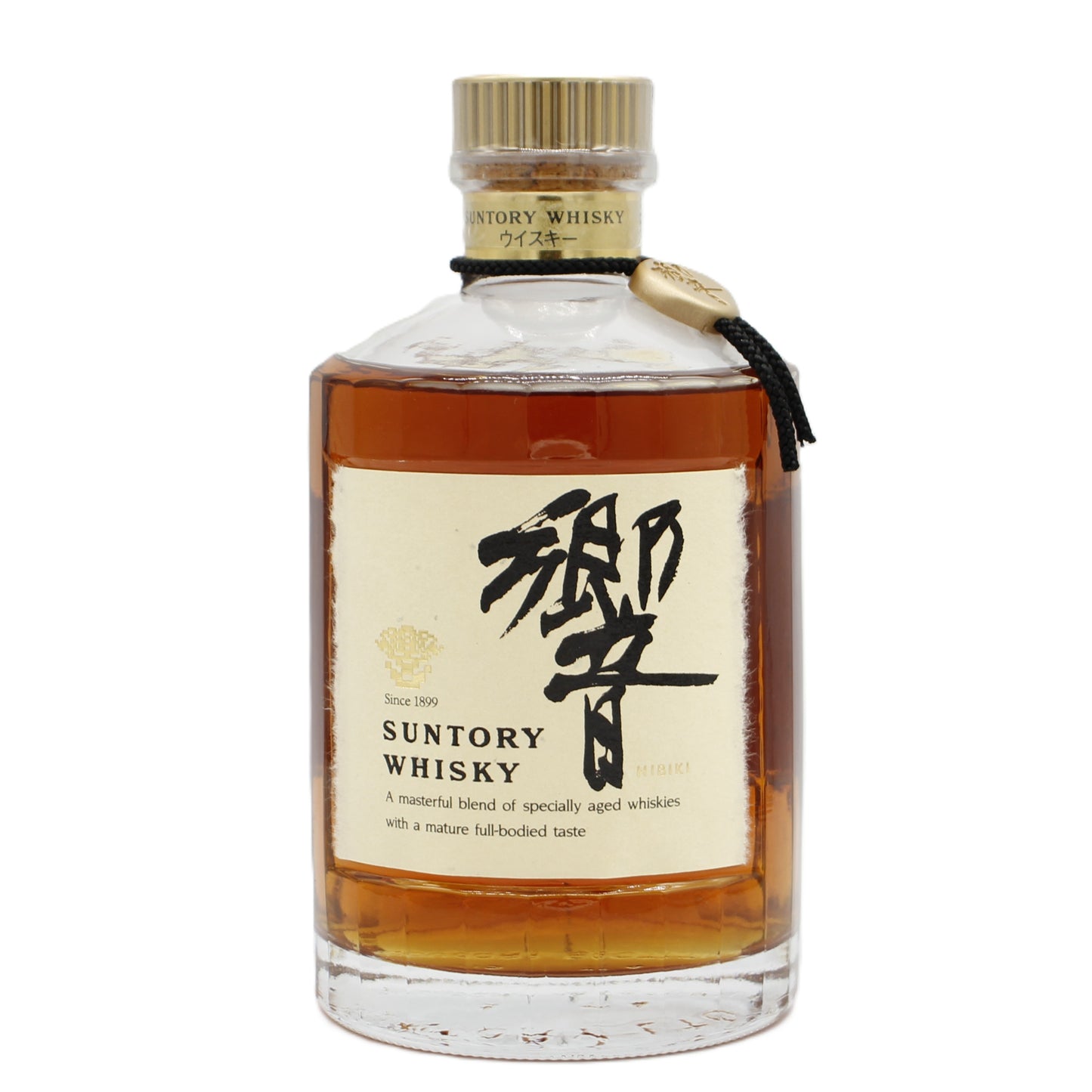 サントリー ウイスキー 響 旧ラベル 裏ゴールド 金キャップ 金花 43% 750ml 箱無し