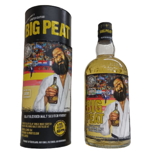 ダグラスレイン ビッグピート BIG PEAT ブレンデッドモルトウイスキー 柔道 エディション 50％ 700ml 箱付き