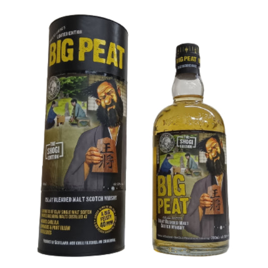 ダグラスレイン ビッグピート BIG PEAT ブレンデッドモルトウイスキー 将棋 エディション 50％ 700ml 箱付き