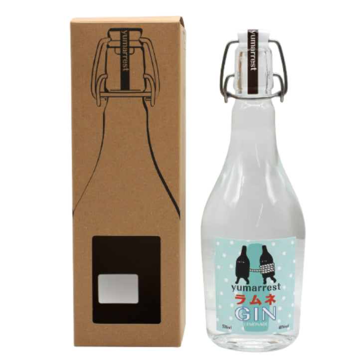 Yumarrest ヤマレスト ラムネGIN クラフトジン スピリッツ 48% 500ml 箱付き