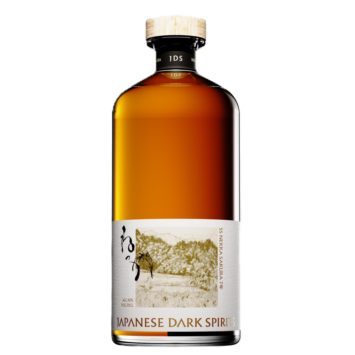 JAPANESE DARK SPIRITS JDS ホワイトラベル 2026ファーストバッチ 本格焼酎 麦焼酎 40% 700ml + ねっか 桜 米焼酎 スピリッツ 42% 700ml 2本セット 箱付き