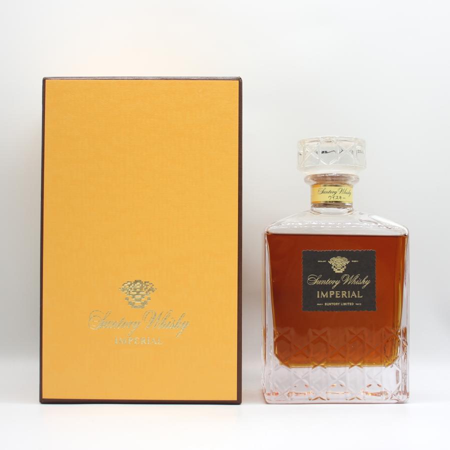 サントリー インペリアル カガミクリスタル SUNTORY IMPERIAL ウイスキー 43% 600ml 箱付き ※