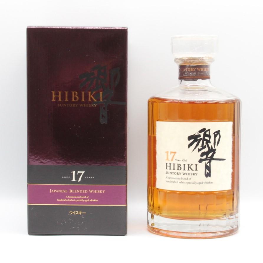 サントリー ウイスキー 響17年 ジャパニーズ ブレンデッド ウイスキー 43% 700ml 箱付き
