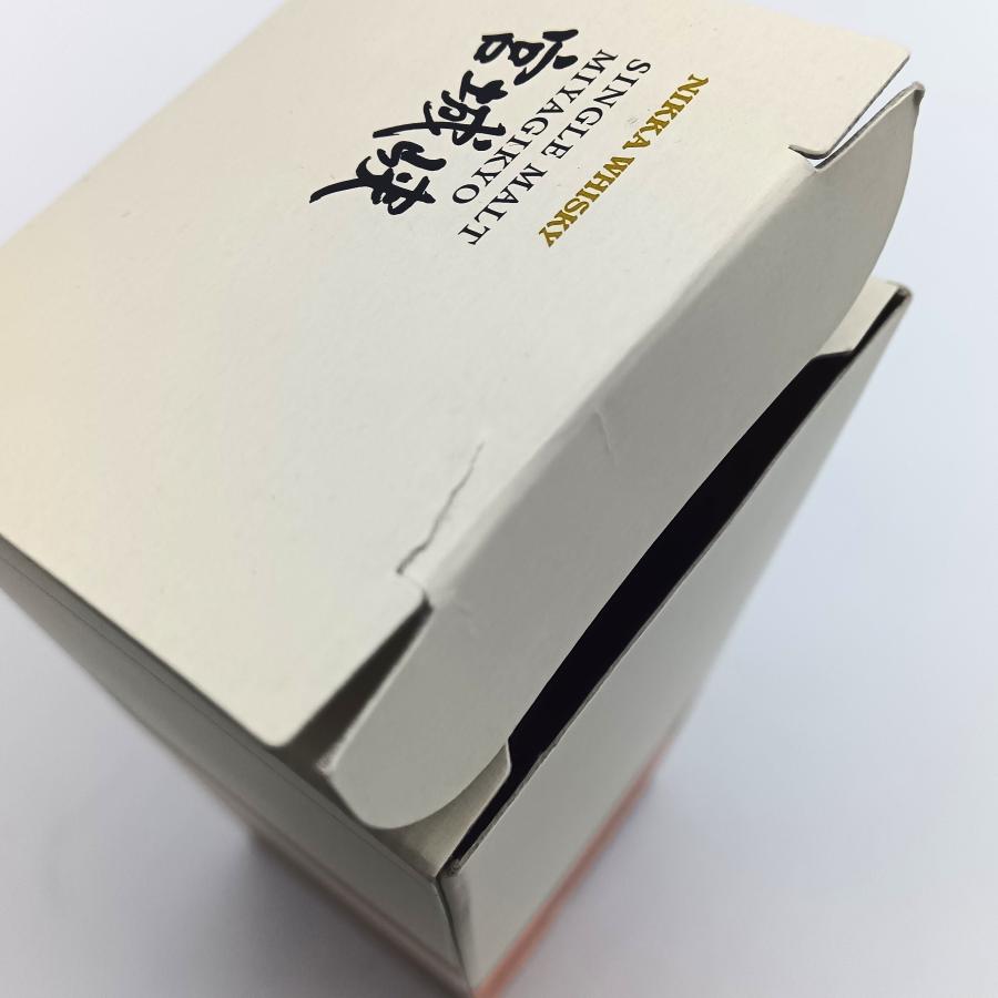 ニッカ ウイスキー シングルモルト 宮城峡 フルーティ&リッチ ミニボトル 55% 180ml 箱付き